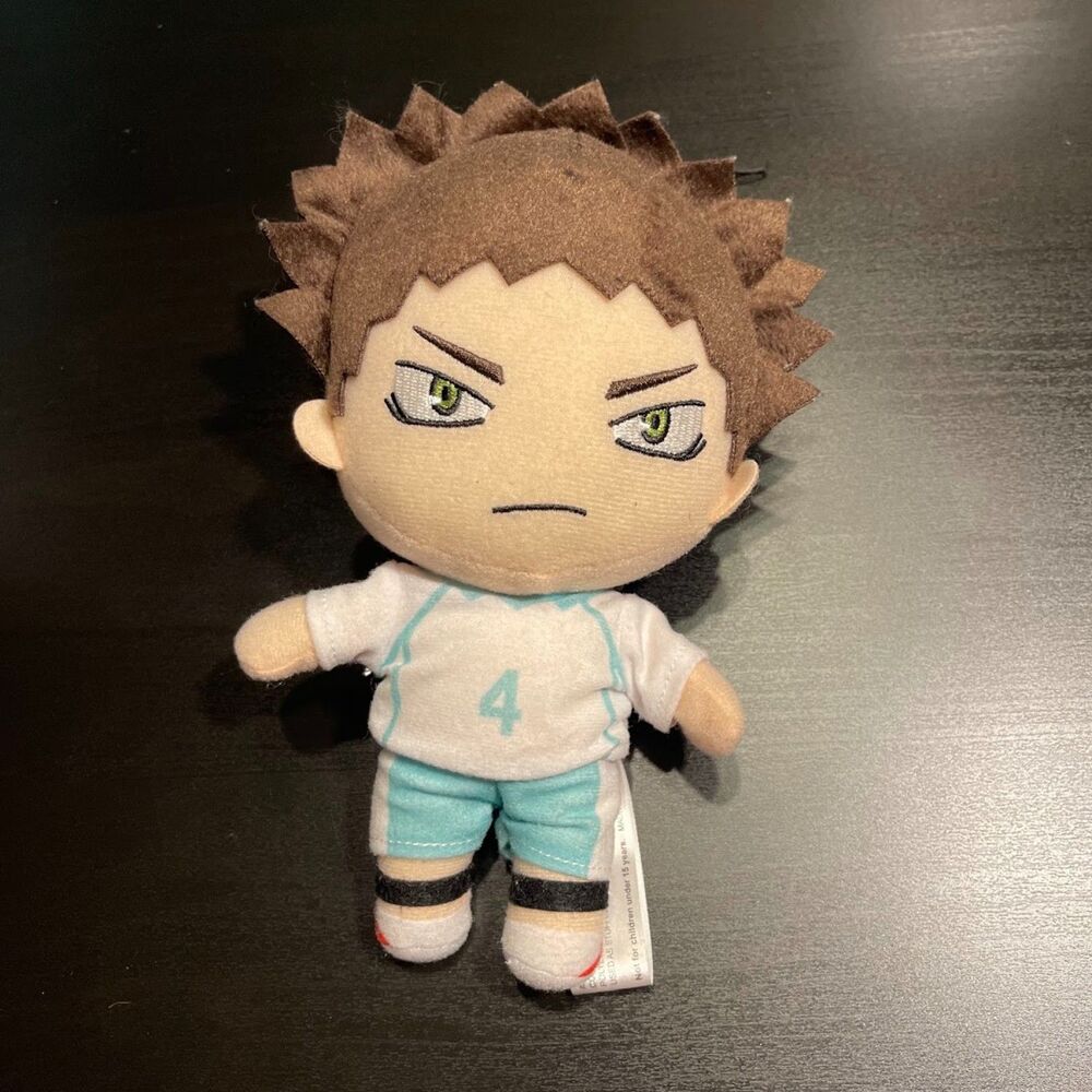 Haikyuu Authentic Anime Plush Toy Doll Hajime Iwaizumi